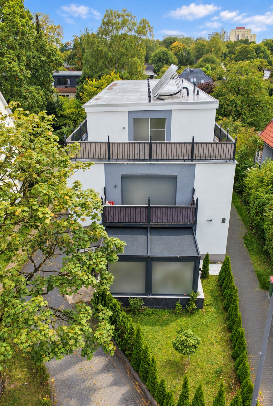 Geb�ude Penthousewohnung Hamburg